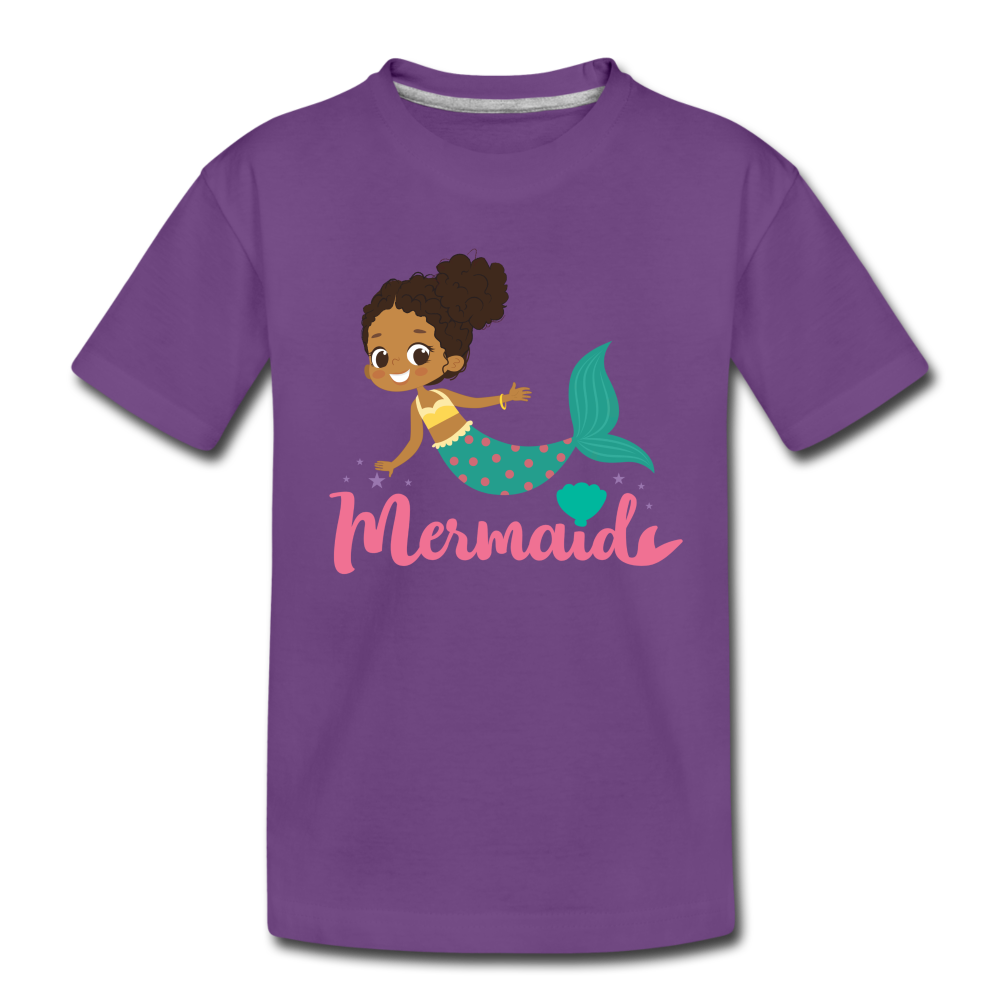 Mermaid Kids' Premium T-Shirt - purple