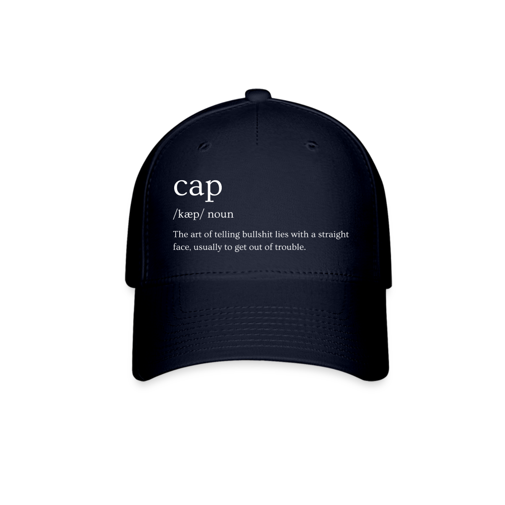 Cap Definition Baseball Cap - navy